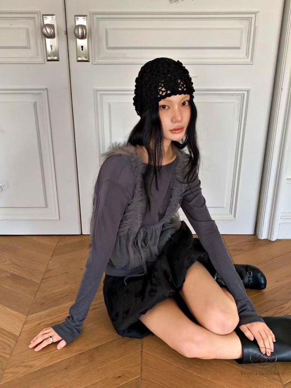 SS198 春季 薄紗背心 