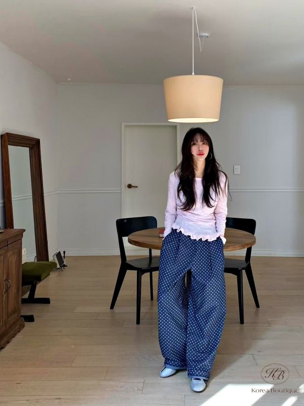 Fw147 秋季 波浪木耳tee 
