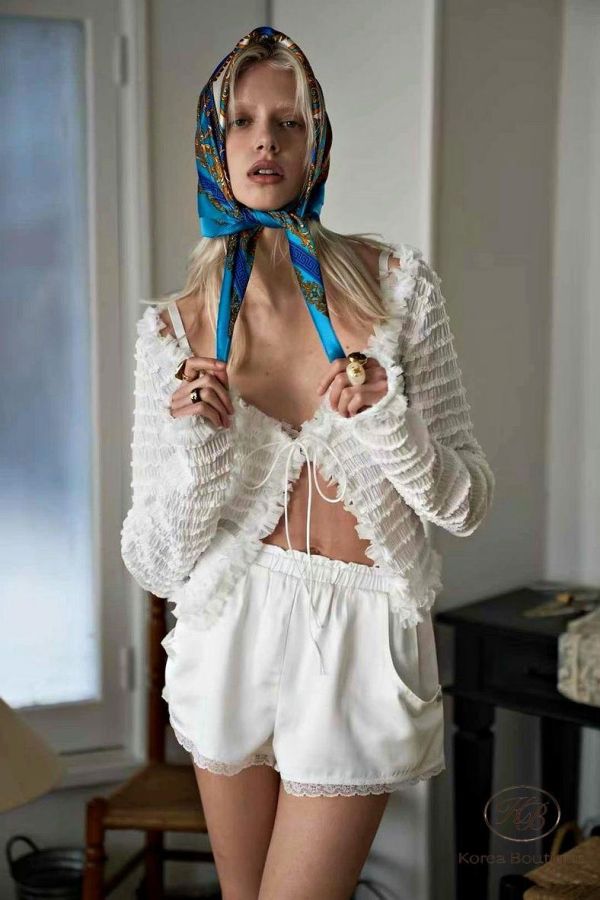 SS240 春季 很美的波浪罩衫外套 