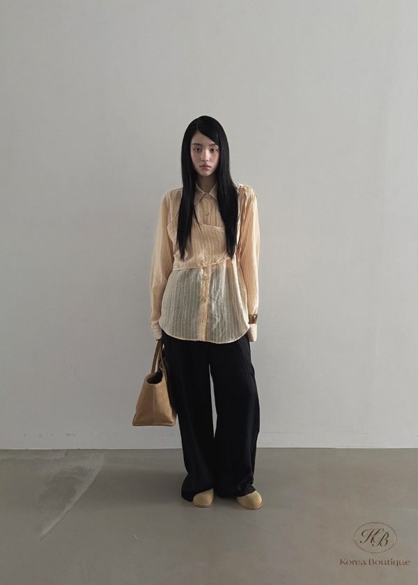 Fw02 秋季 背心襯衫組 