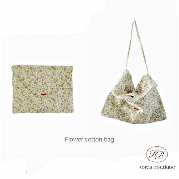 SS141 春季 日系感印花布袋 