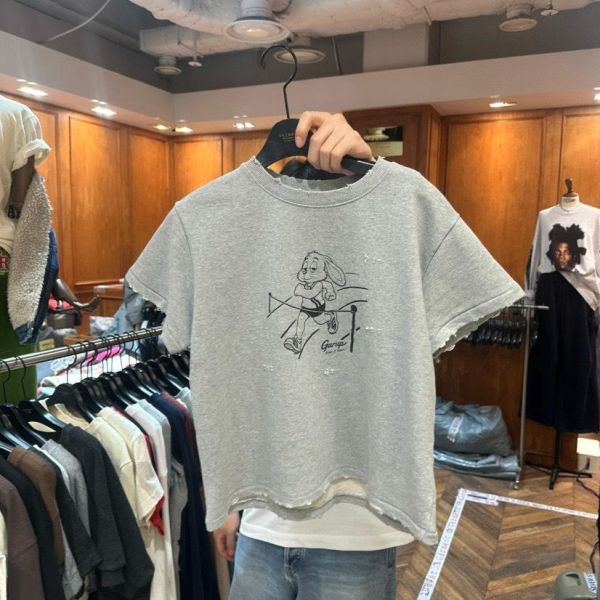 FW3861 秋季 兔兔賽跑tee 背後也有圖案 