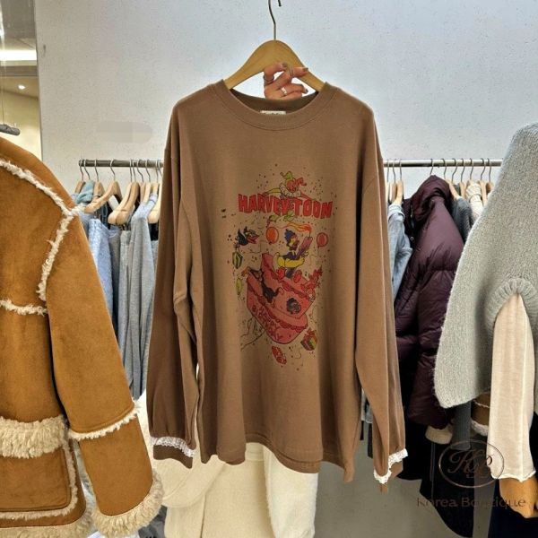 FWRK118 冬季 可愛造型生日快樂蛋糕tee 