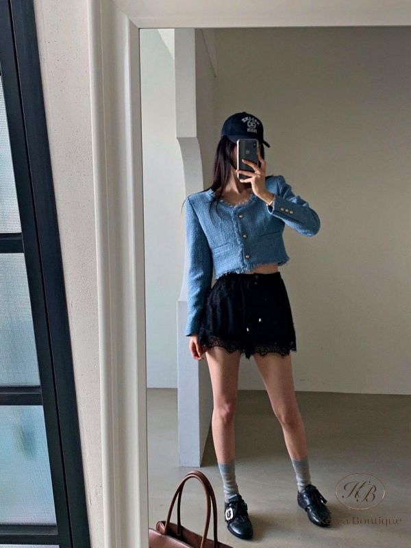 SS136 春季 短板小香外套 