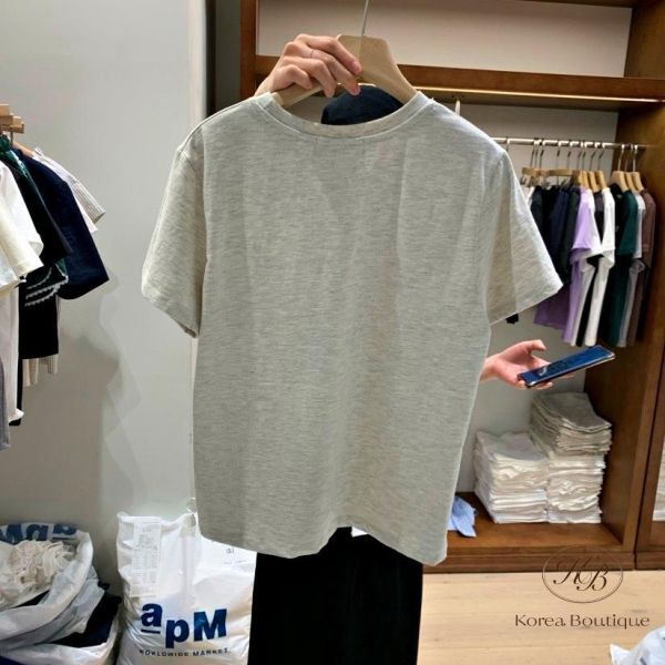 SS505N 春季 萌萌頭巾貓造型tee 