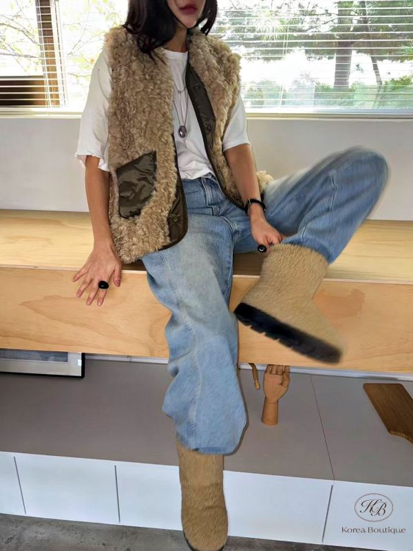 Fw421 秋季 QQ毛背心 