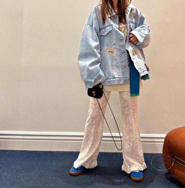 SS185 春季 多種花色的花邊褲 