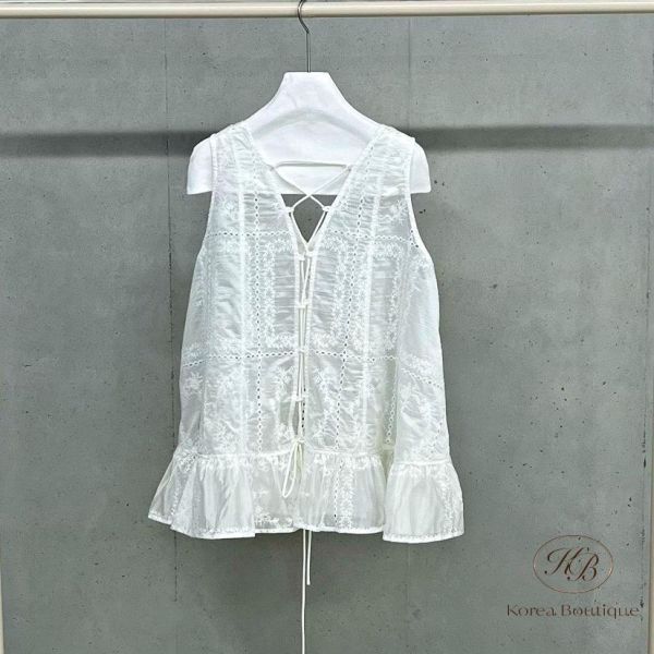 SS546 夏季 一眼命中高質感刺繡度假套裝 