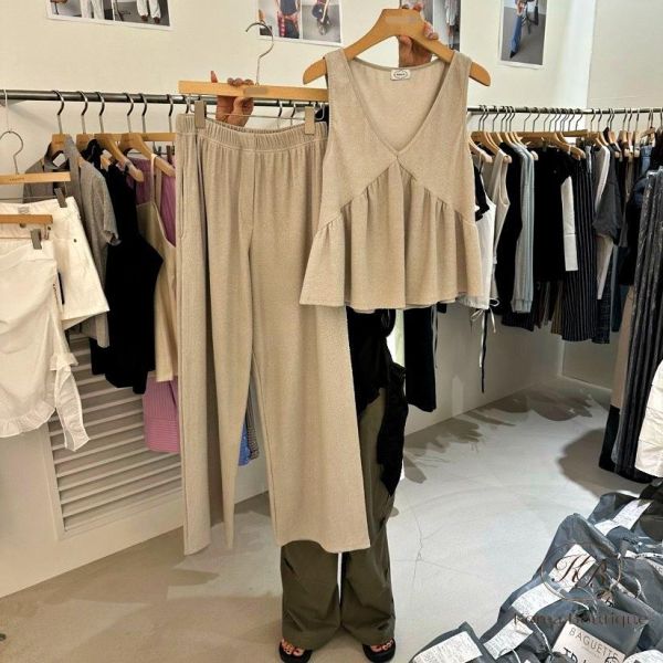 SS442 春季 簡約休閒褲裝 