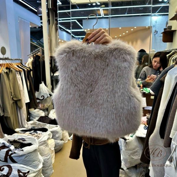 Fw470 冬季 客人點菜款 毛毛背心 