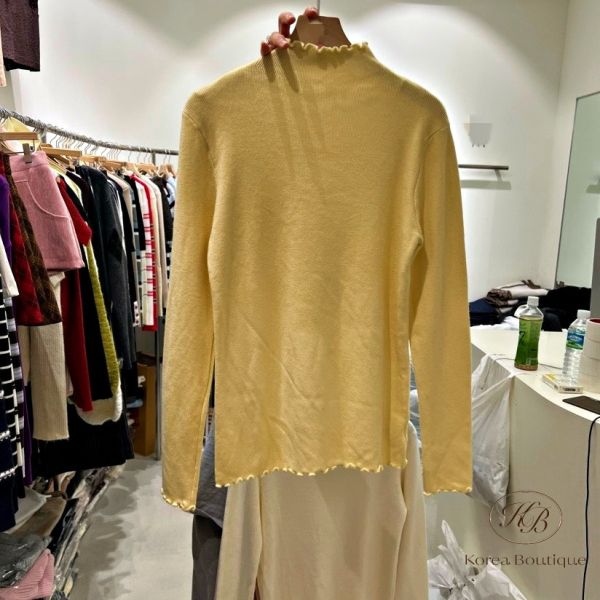 FWKR57 冬季 木耳邊可單穿 可內搭上衣 