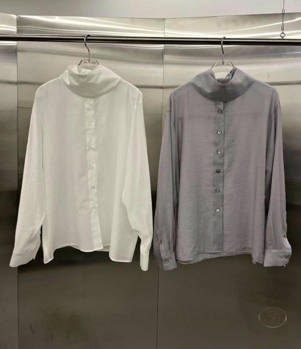 SS221 春季 天絲立領襯衫 