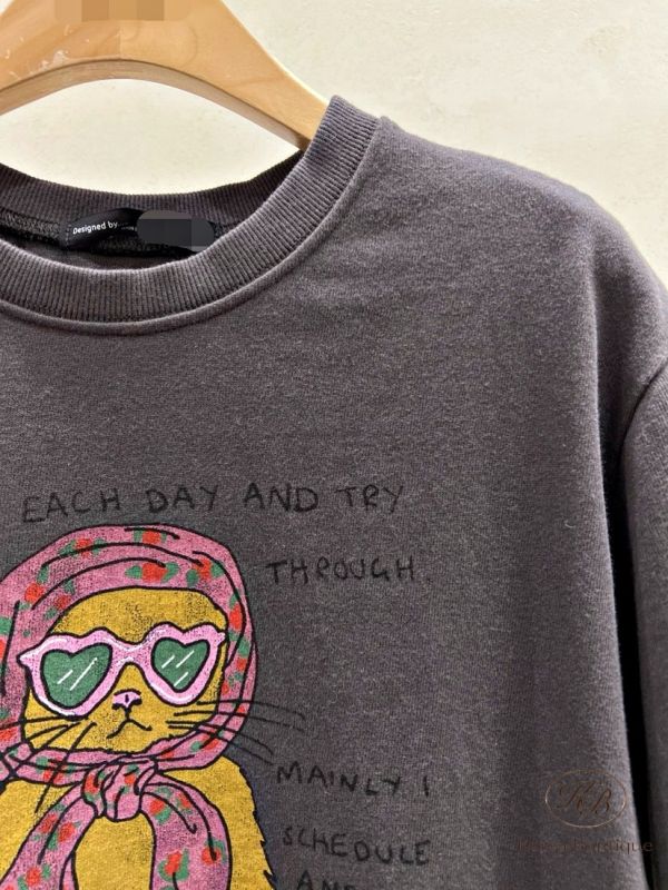 Fw480 冬季 GD貓貓tee 