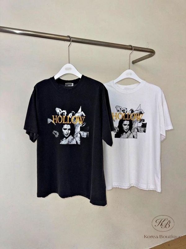 FW2696 秋季 美式頭像tee 