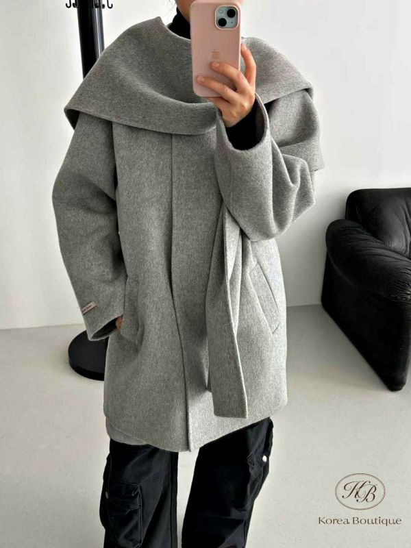 FWKR05 冬季 羊毛手工輕大衣 羊絨大衣 