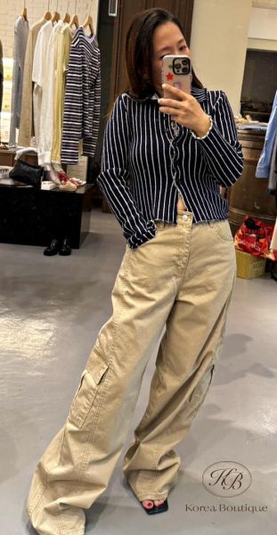 SS168 春季 好看的彎刀丹寧牛仔褲 