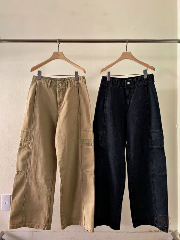 Fw114 秋季 喜歡這種挺感的工裝卡其褲 