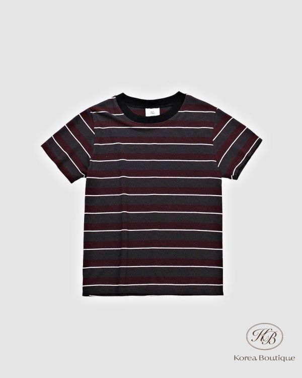 FW2738 秋季 簡單的條紋tee 穿出時髦感 