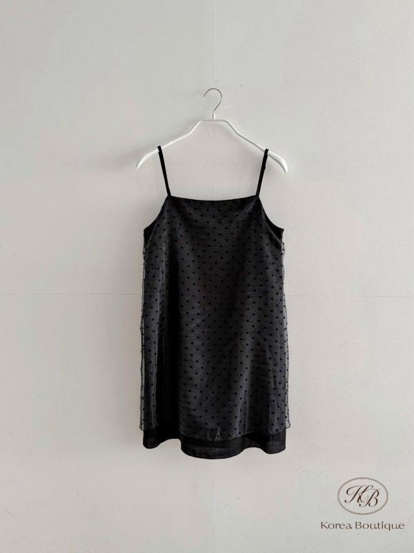 SS421 春季 點點紡紗洋裝 