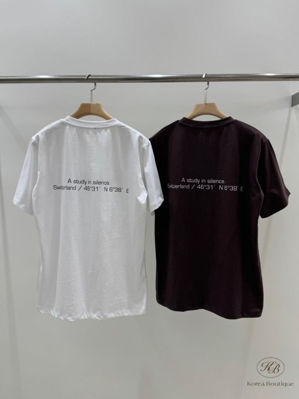 Fw61 秋季 英文字母tee 