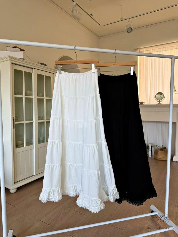 SS307 春季 好美的蛋糕長裙 