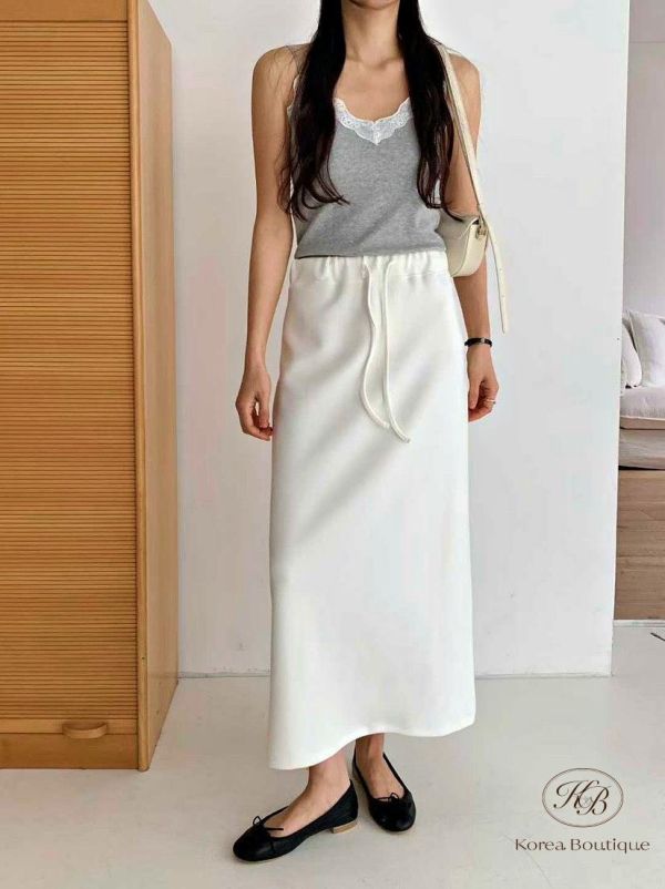 SS287 春季 孕婦也友善的半身裙 