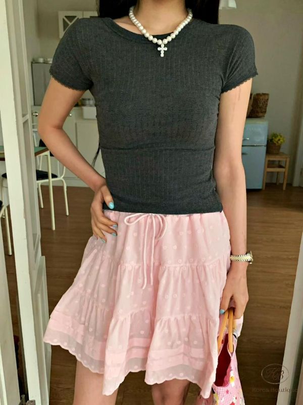 SS461 春季 點點蛋糕裙 