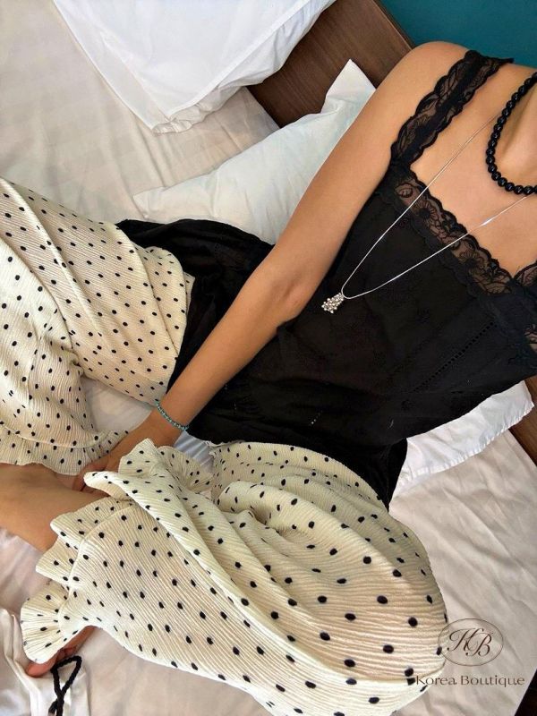 SS185 春季 多種花色的花邊褲 