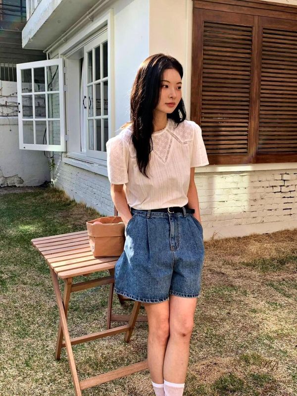 SS401 春季 超美的布蕾絲上衣 