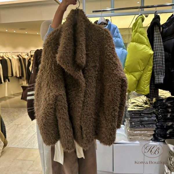 FWKR78 冬季 熊寶寶長版大衣 