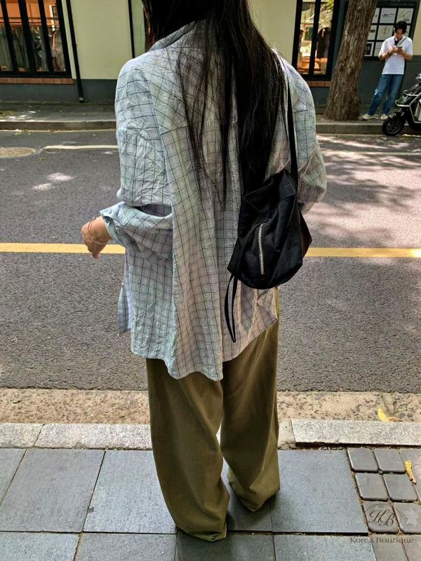 FW2605 秋季 格紋質感襯衫 