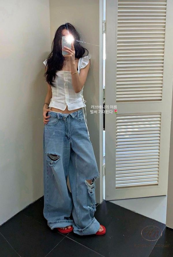 SS393 春季 小飛袖微辣上衣 