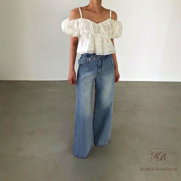 SS428 春季 肩帶小性感上衣 