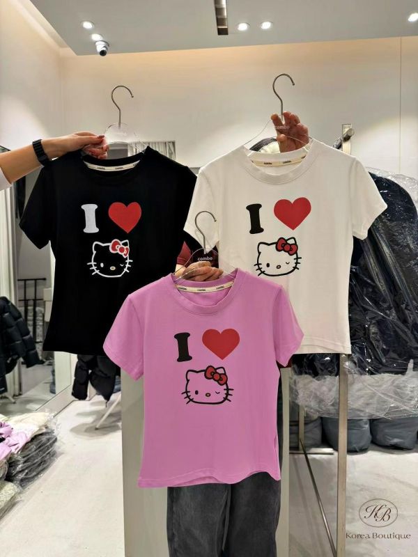 SS229 春季 我愛kitty tee 