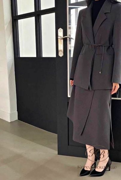 Fw350 秋季 質感羊毛手工西裝外套 