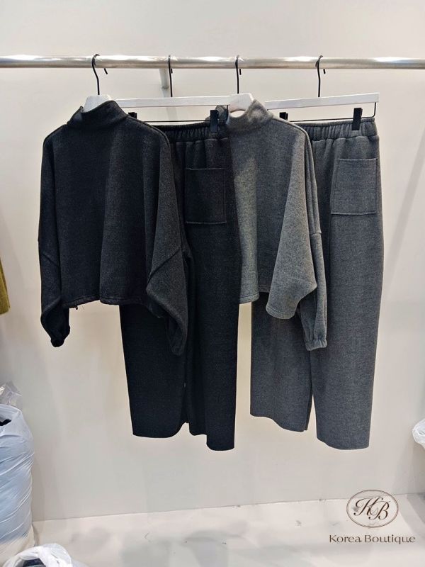 FWKR24 冬季 絨毛感束口套裝 