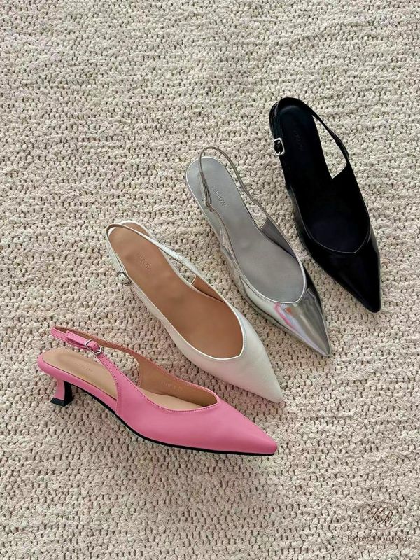 SS140 春季 尖頭亮眼跟鞋 四公分 