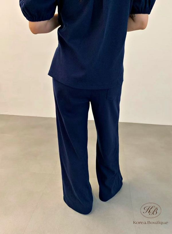 Fw160 秋季 蕾絲領口polo杉套裝 