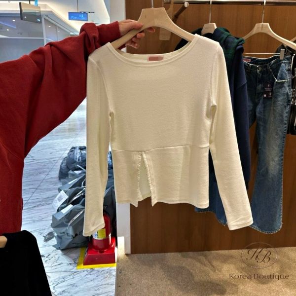 Fw377 秋季 下擺設計好好看的上衣 