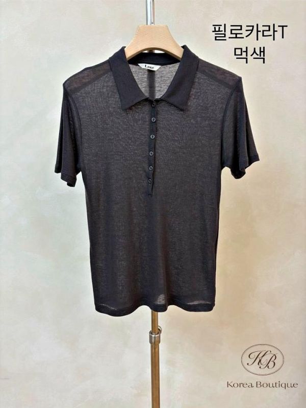 KR2642 夏季 材質舒服的polo衫 