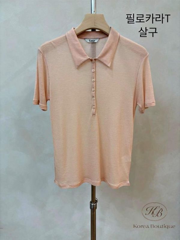KR2642 夏季 材質舒服的polo衫 