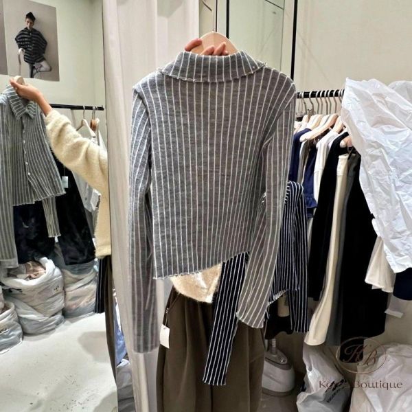 SS12 春季 條紋修身上衣 