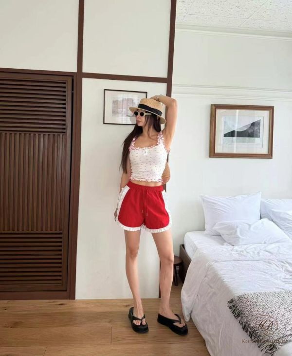 Sv48 夏裝 碎花背心 