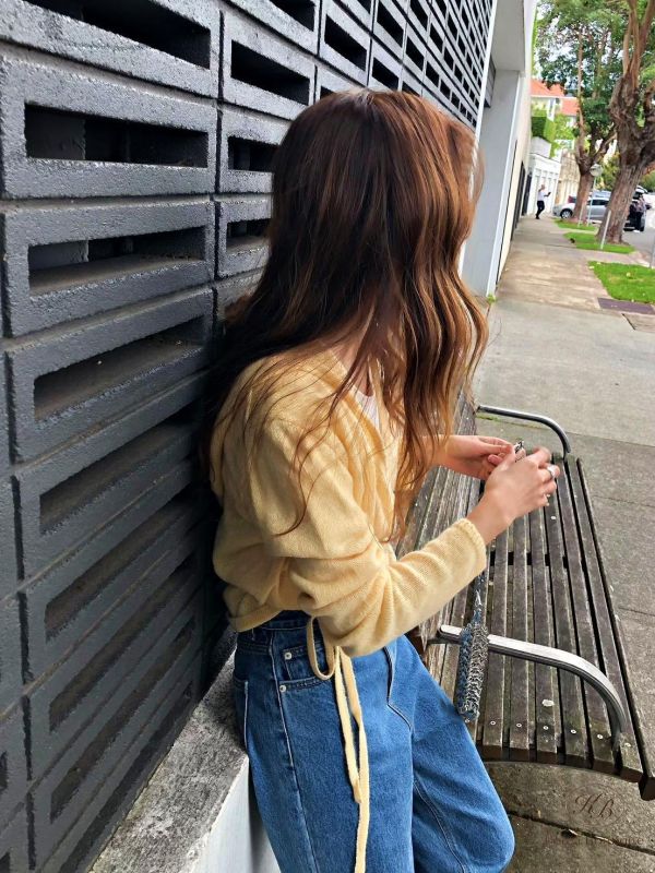 SS159 春季 連帽綁帶開衫 