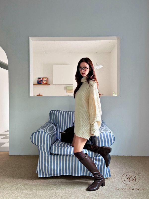 FWKR26 冬季 高領毛衣 