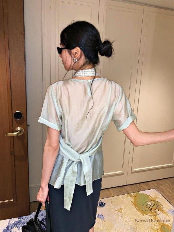 SS415 春季 質感太美的光澤背心套組 