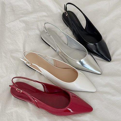 SS137 春季 尖頭平底鞋 簡單好搭配 