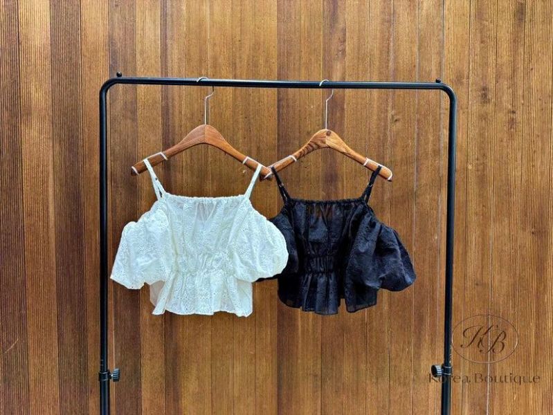 SS428 春季 肩帶小性感上衣 