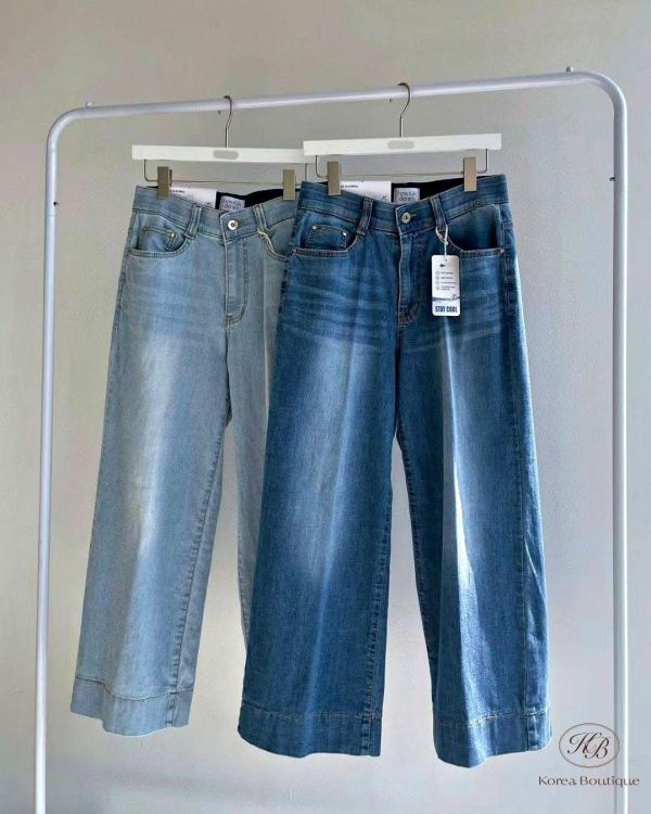 SS263 春季 春夏很需要的涼感九分牛仔褲 