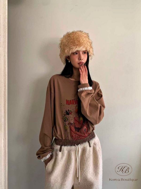 FWRK118 冬季 可愛造型生日快樂蛋糕tee 